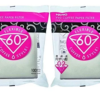 Hario V60 Paper Coffee Filters Size 02