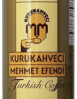 Kurukahveci Mehmet Efendi Turkish Coffee,17.6 Ounce (traditional 1 bank 17.6 Ounce)
