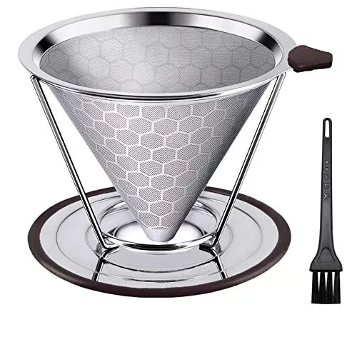 BENBOR Stainless Steel Pour Over Coffee Filter