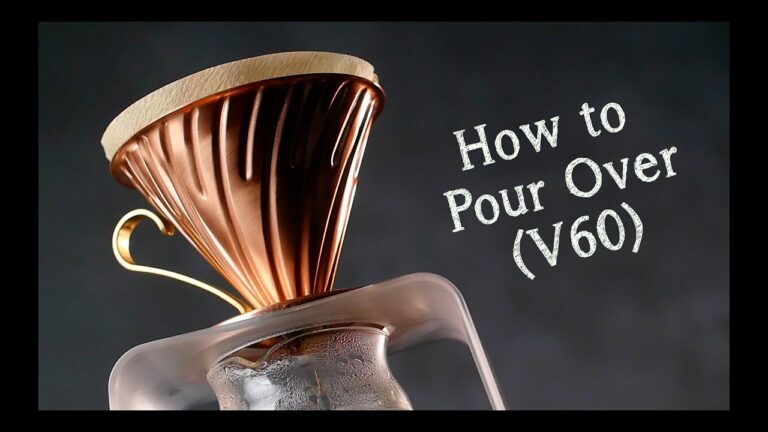 How To Make Coffee with Pour Over V60