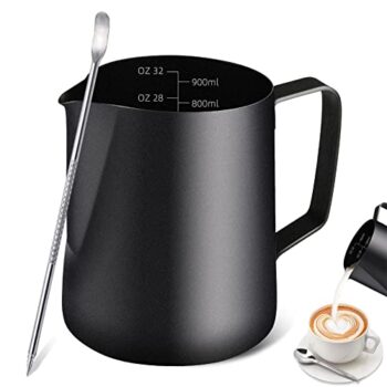 Milk Frothing Stainless Steel Espresso Steaming Pitcher