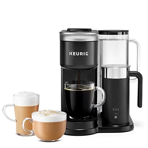 Keurig K-Cafe SMART Single Serve K-Cup Pod Coffee, Latte and Cappuccino Maker